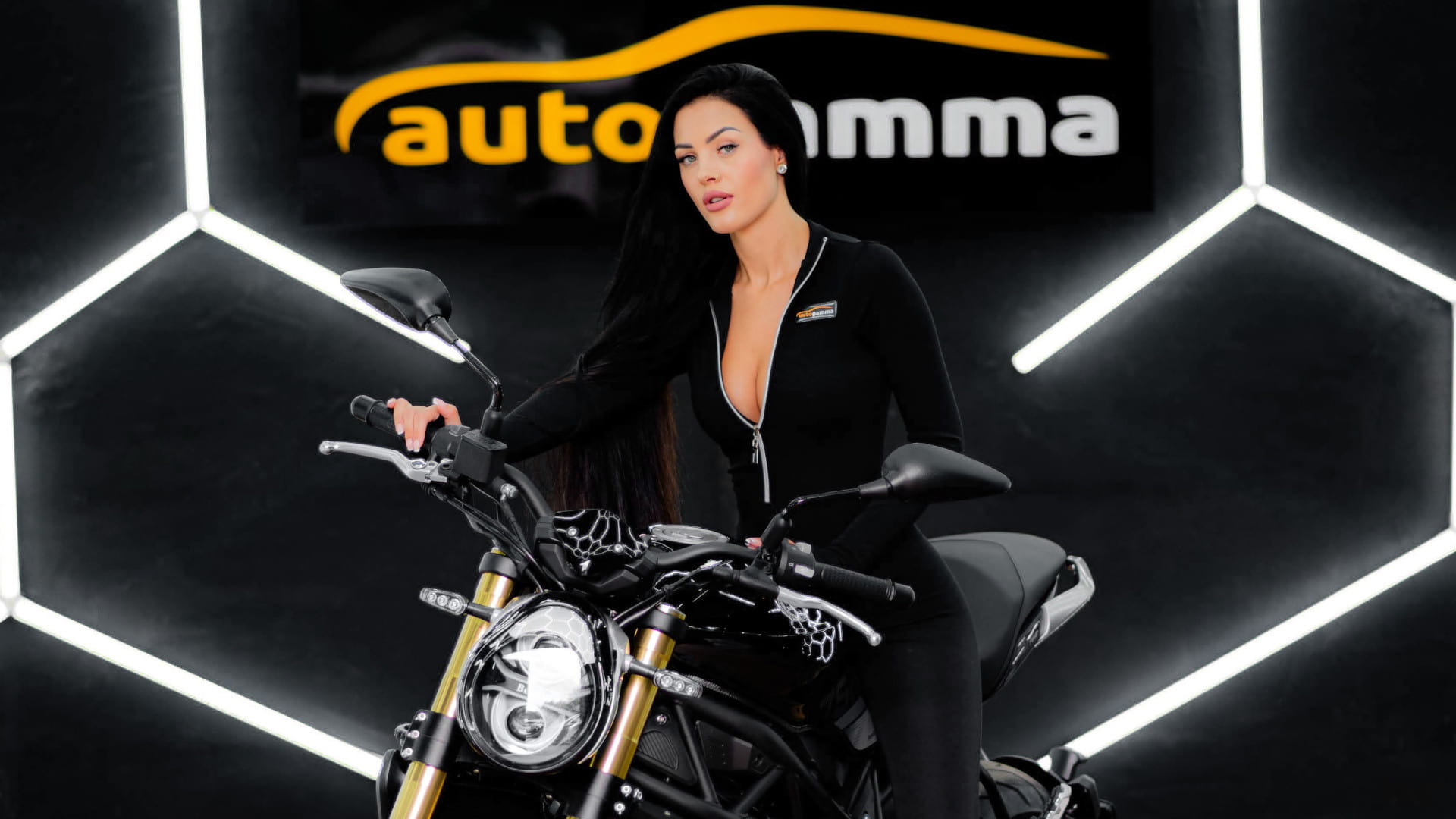 auto gamma przeróbka lamp motocyklowych