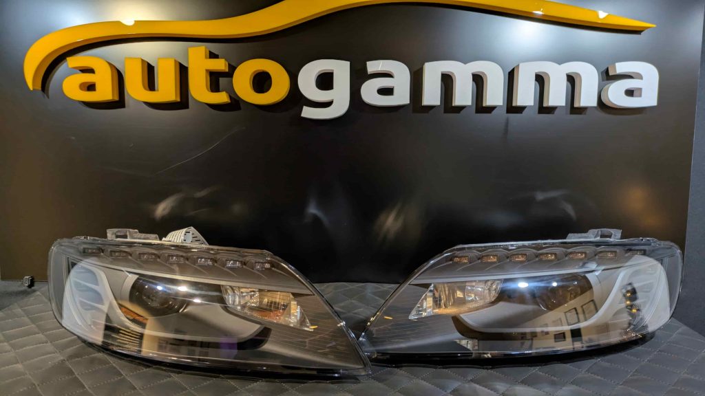 modyfikacja reflektorów Audi Q7 Bi-LED